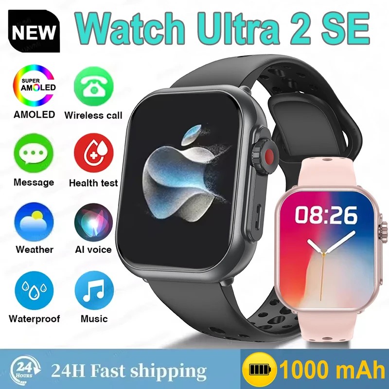 Ʈ ġ Ʈ 2 SE   1000mAh AMOLED ɹڼ 100+  ȭ GPS Ʈ Apple   Ʈ ġ